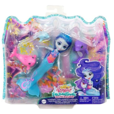 Mattel EnchanTimals Royal babák állatka családdal-Dorinda delfin családja baba