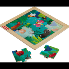 Mattel Fisher-Price HXV15 kirakós játék 9 db Állatok (HXV15) puzzle, kirakós