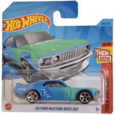 Mattel Hot Wheels '69 Ford Mustang Boss 302 kisautó autópálya és játékautó