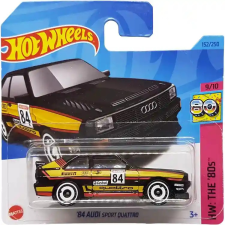 Mattel Hot Wheels &#039;84 Audi Sport Quattro kisautó autópálya és játékautó