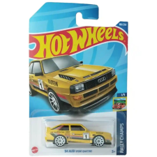 Mattel Hot Wheels '84 Audi Sport Quattro kisautó autópálya és játékautó