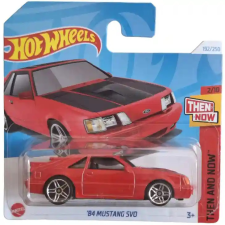 Mattel Hot Wheels '84 Ford Mustang SVO kisautó autópálya és játékautó