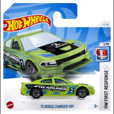 Mattel Hot Wheels: 15 Dodge Charger Srt kisautó, 1:64 autópálya és játékautó