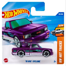 Mattel Hot Wheels: 91 GMC Syclone kisautó autópálya és játékautó