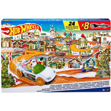 Mattel Hot Wheels Adventní kalendář 2023 autópálya és játékautó