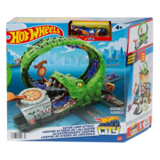 Mattel Hot Wheels City: Aligatorangriff pályaszett autópálya és játékautó