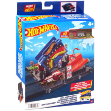 Mattel Hot Wheels: City Fuel Station Shift kezdő pályaszett - Mattel autópálya és játékautó
