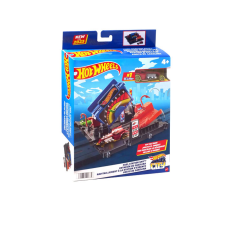 Mattel Hot Wheels: City Fuel Station Shift kezdő pályaszett - Mattel autópálya és játékautó