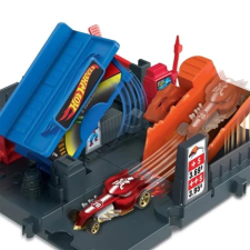 Mattel Hot Wheels City Kezdő pálya - Benzinkút autópálya és játékautó