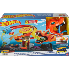 Mattel Hot Wheels City: Kobratámadás a pizzériában pálya szett - Mattel autópálya és játékautó