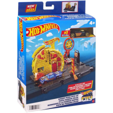 Mattel Hot Wheels: City Speedy Pizza Pick-Up kezdő pályaszett - Mattel autópálya és játékautó