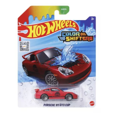 Mattel Hot Wheels City: színváltós Porsche 911 GT3 Cup kisautó autópálya és játékautó