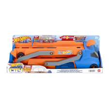 Mattel Hot Wheels City Transporter Truck autópálya és játékautó
