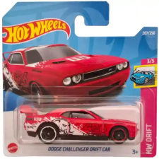 Mattel Hot Wheels Dodge Challenger Drift Car kisautó autópálya és játékautó
