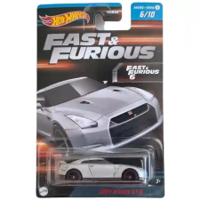 Mattel Hot Wheels Fast & Furious 2009 Nissan GT-R kisautó autópálya és játékautó