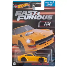 Mattel Hot Wheels Fast & Furious Datsun Z40Z Custom kisautó autópálya és játékautó