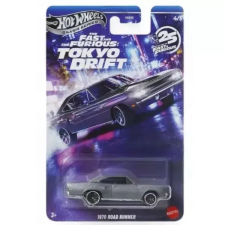 Mattel Hot Wheels: Halálos iramban TD: 1970 Road Runner autópálya és játékautó