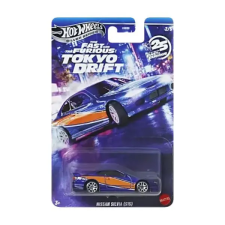 Mattel Hot Wheels: Halálos iramban TD: Nissan Silvia autópálya és játékautó