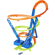 Mattel Hot Wheels HGV67 Szédületes ciklon autópálya kisautóval autópálya és játékautó
