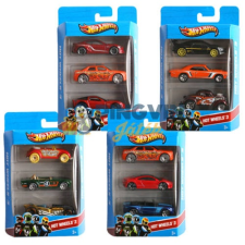 Mattel Hot Wheels kisautók (3 darabos) autópálya és játékautó