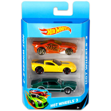 Mattel Hot Wheels: kisautók - 3 db-os készlet, többféle autópálya és játékautó