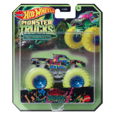 Mattel Hot Wheels: Monster Trucks Bash Zilla sötétben világító járgány - Mattel autópálya és játékautó