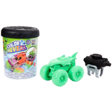 Mattel Hot Wheels Monster Trucks Color Reveal autópálya és játékautó