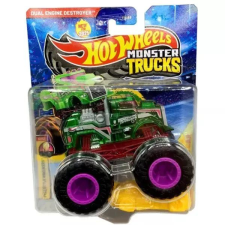 Mattel Hot Wheels Monster Trucks: Dual Engine Destoyer kisautó autópálya és játékautó