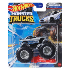 Mattel Hot Wheels Monster Trucks: Fast&Furious kisautó, 1:64 autópálya és játékautó