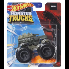 Mattel Hot Wheels Monster Trucks: Godzilla kisautó, 1:64 autópálya és játékautó