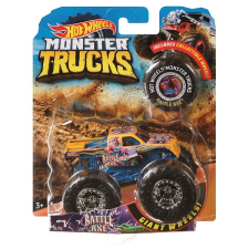 Mattel Hot Wheels Monster trucks kaszkadőrmutatványok autópálya és játékautó