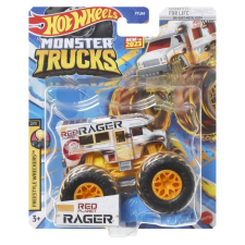 Mattel Hot Wheels : Monster Trucks Red Planet Rager kisautó autópálya és játékautó