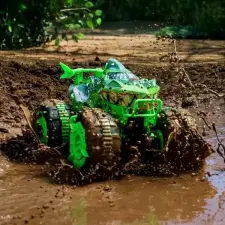 Mattel Hot Wheels: Monster Trucks Távirányítós Kétéltű Great Bite autópálya és játékautó