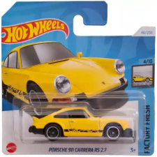 Mattel Hot Wheels Porsche 911 Carrera RS 2.7 kisautó autópálya és játékautó