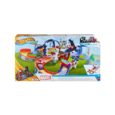 Mattel - Hot Wheels Racers - Marvel pályaszett (HPL34) autópálya és játékautó