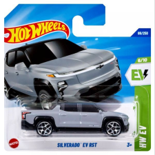 Mattel Hot Wheels: Silverado EV RST kisautó autópálya és játékautó