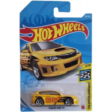Mattel Hot Wheels Subaru WRX STI kisautó autópálya és játékautó