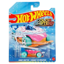 Mattel Hot Wheels: Színváltós kisautó - Donut Drifter autópálya és játékautó