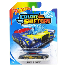 Mattel Hot Wheels színváltós kisautó - Fish'd & Chip'd autópálya és játékautó