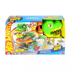 Mattel Hot Wheels: T-Rex Támadás pályaszett autópálya és játékautó