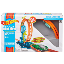 Mattel Hot Wheels Track Builder: Gyorsítóhurok kiegészítő szett autópálya és játékautó