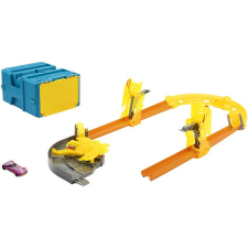 Mattel Hot Wheels Track Builder Pálya dobozban - villámok autópálya és játékautó