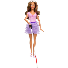 Mattel HRH17 Barbie Fashionistas baba rózsaszín fodros szoknyában baba