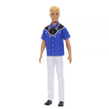 Mattel HRH25 Barbie Fashionista barátok - Szőke fiú baba - Western ruhában (HRH25) barbie baba