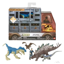 Mattel Jurassic World: Mini dínók meglepetés csomag - Chaotic Cargo játékfigura