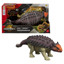 Mattel Jurassic World Újjászületés: támadó dinó hanggal - Ankylosaurus játékfigura