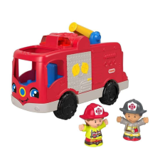 Mattel Little People tűzoltóautó - Fisher Price autópálya és játékautó