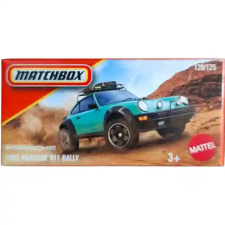 Mattel Matchbox 1985 Porsche 911 Rally kisautó autópálya és játékautó
