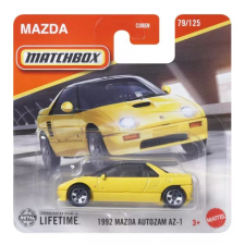 Mattel Matchbox: 1992 Mazda Autozam AZ-1 kisautó autópálya és játékautó