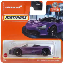 Mattel Matchbox 2019 McLaren 720S Spider kisautó autópálya és játékautó